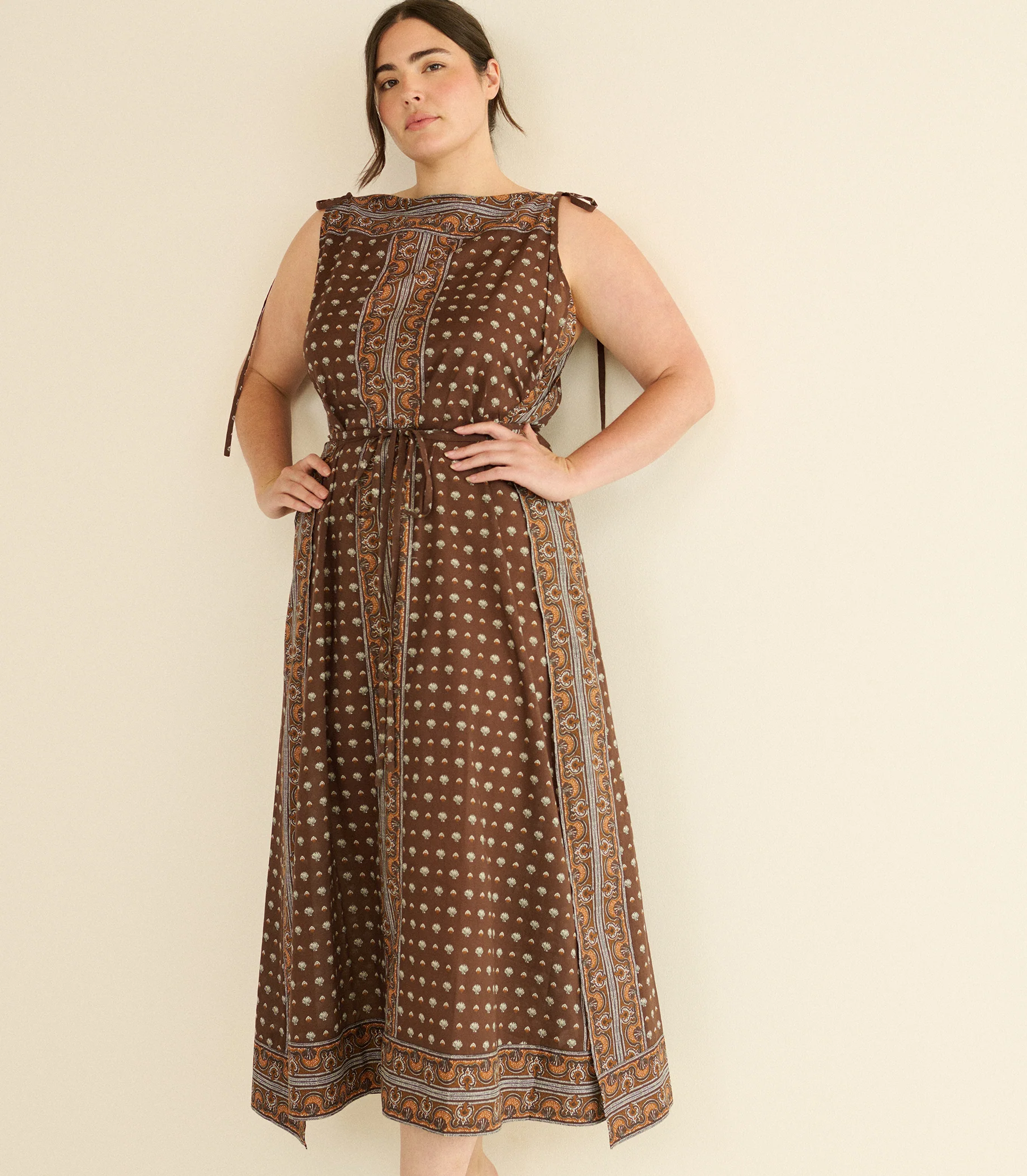AMARANTE DRESS -- TERRE FOULARD DE LA MER - Image 5