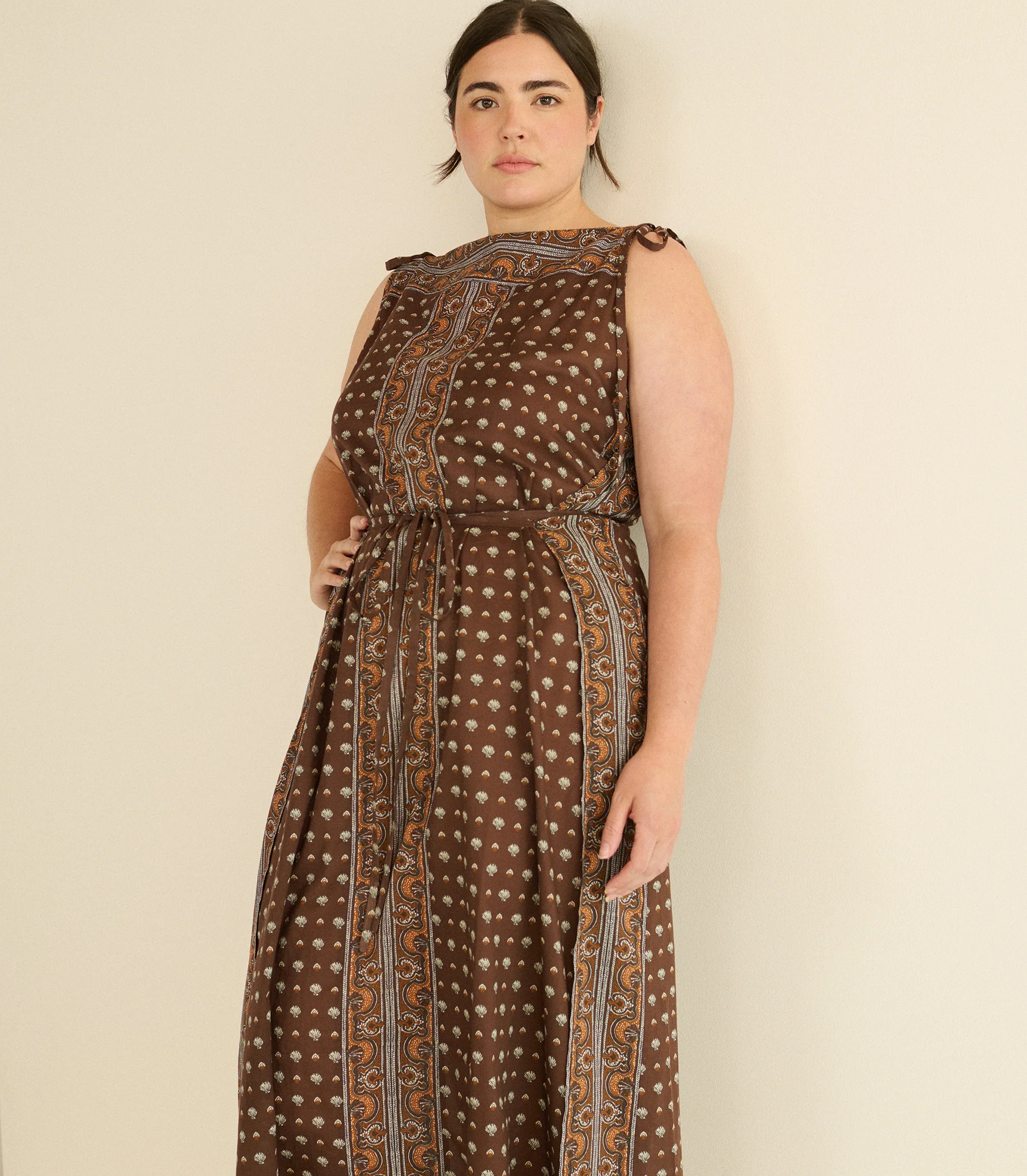 AMARANTE DRESS -- TERRE FOULARD DE LA MER - Image 6