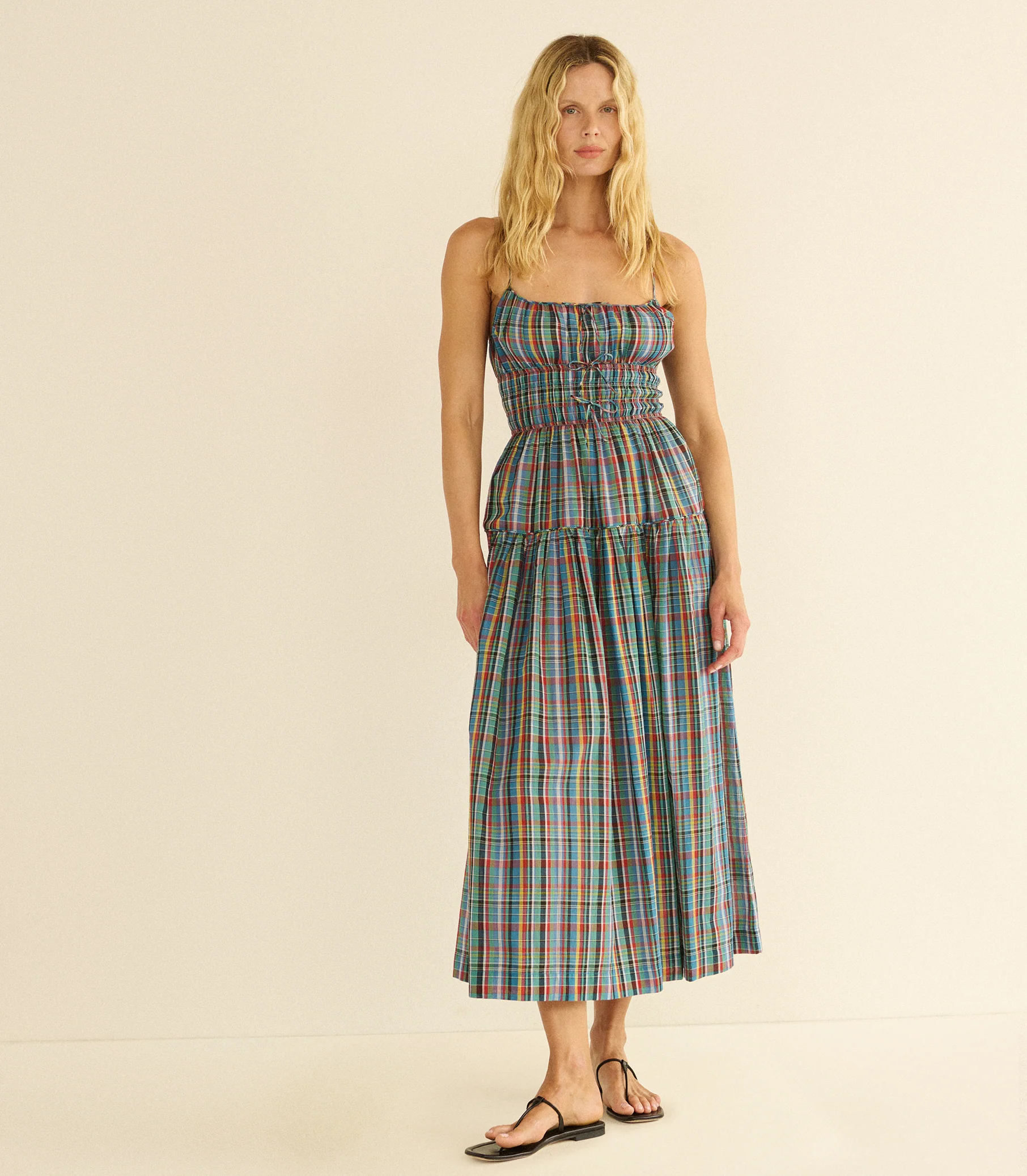 BRIELLE DRESS -- ALDERBROOK PLAID - Image 2