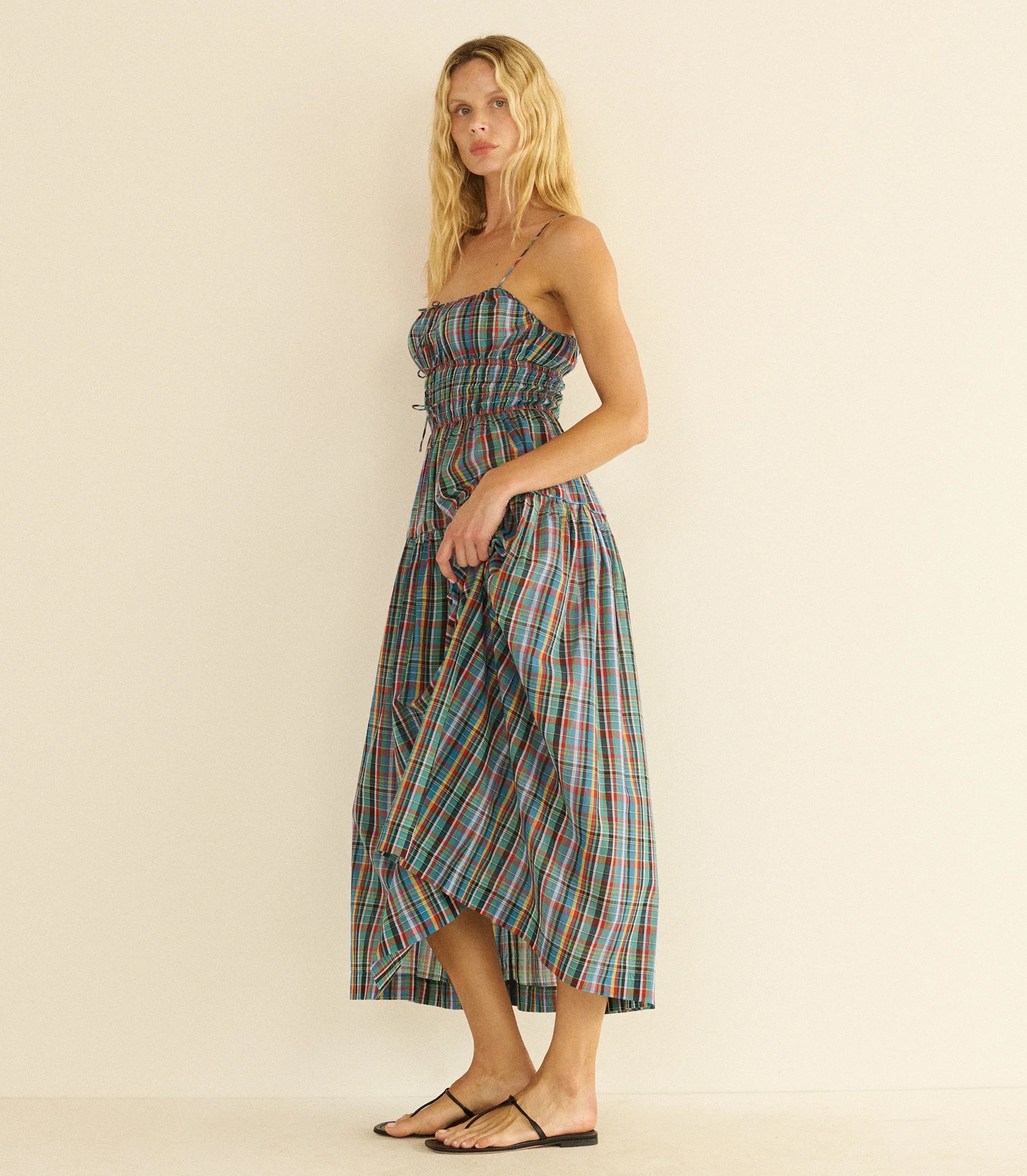 BRIELLE DRESS -- ALDERBROOK PLAID - Image 3