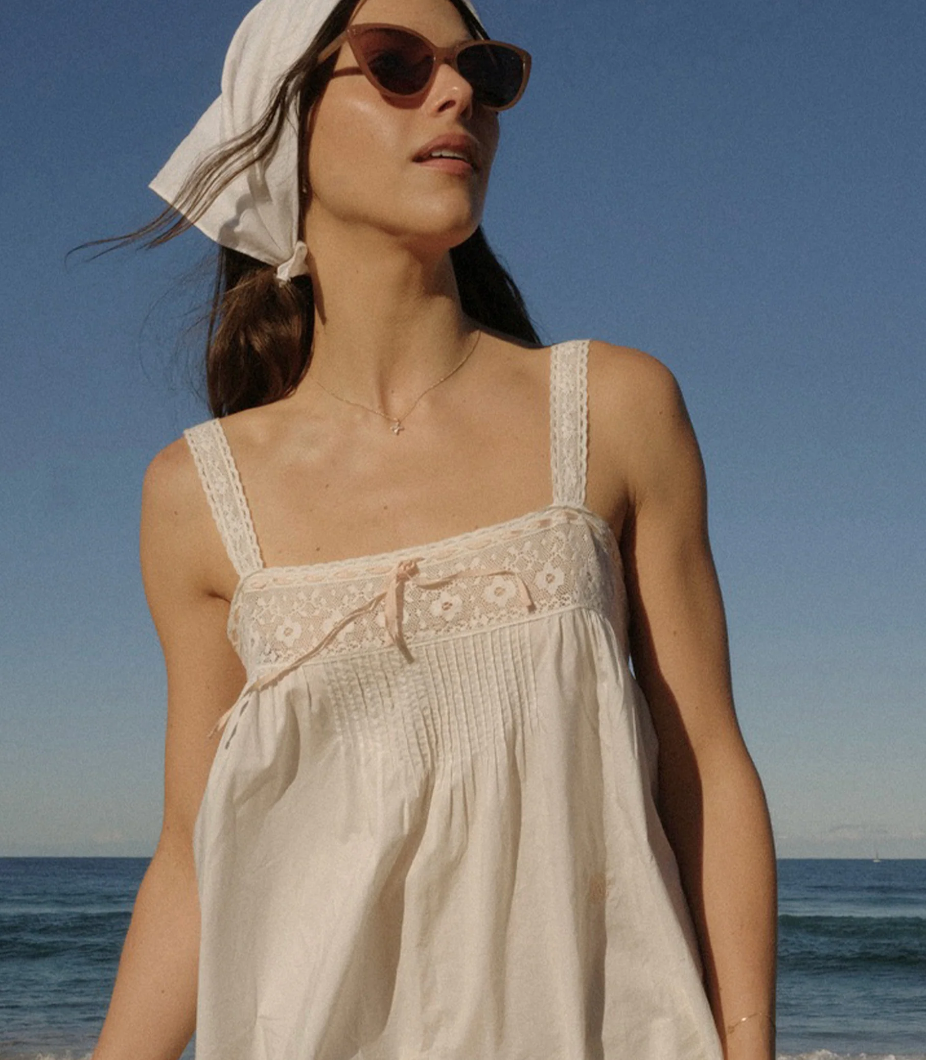 CORDELIA DRESS -- SALT - Image 3