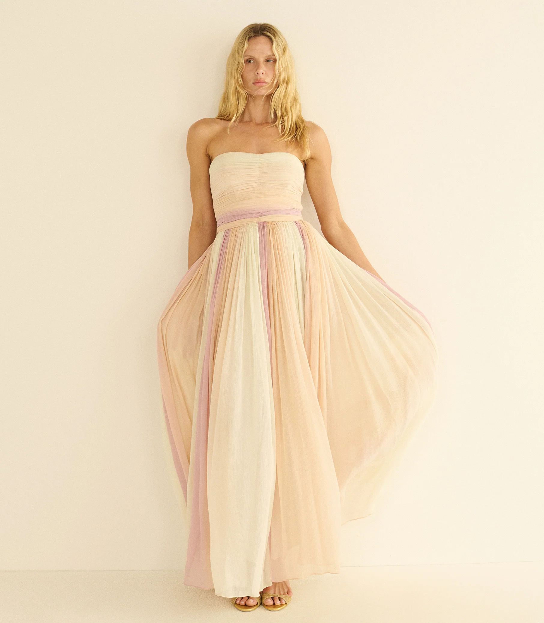 DIANTHUS DRESS -- TOURMALINE OMBRE - Image 4