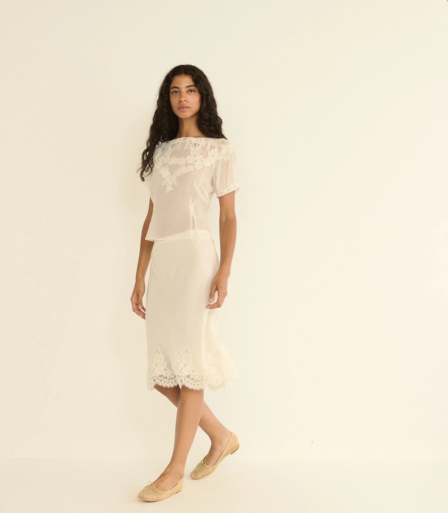 ELOWETTE SKIRT -- SEA SALT - Image 4