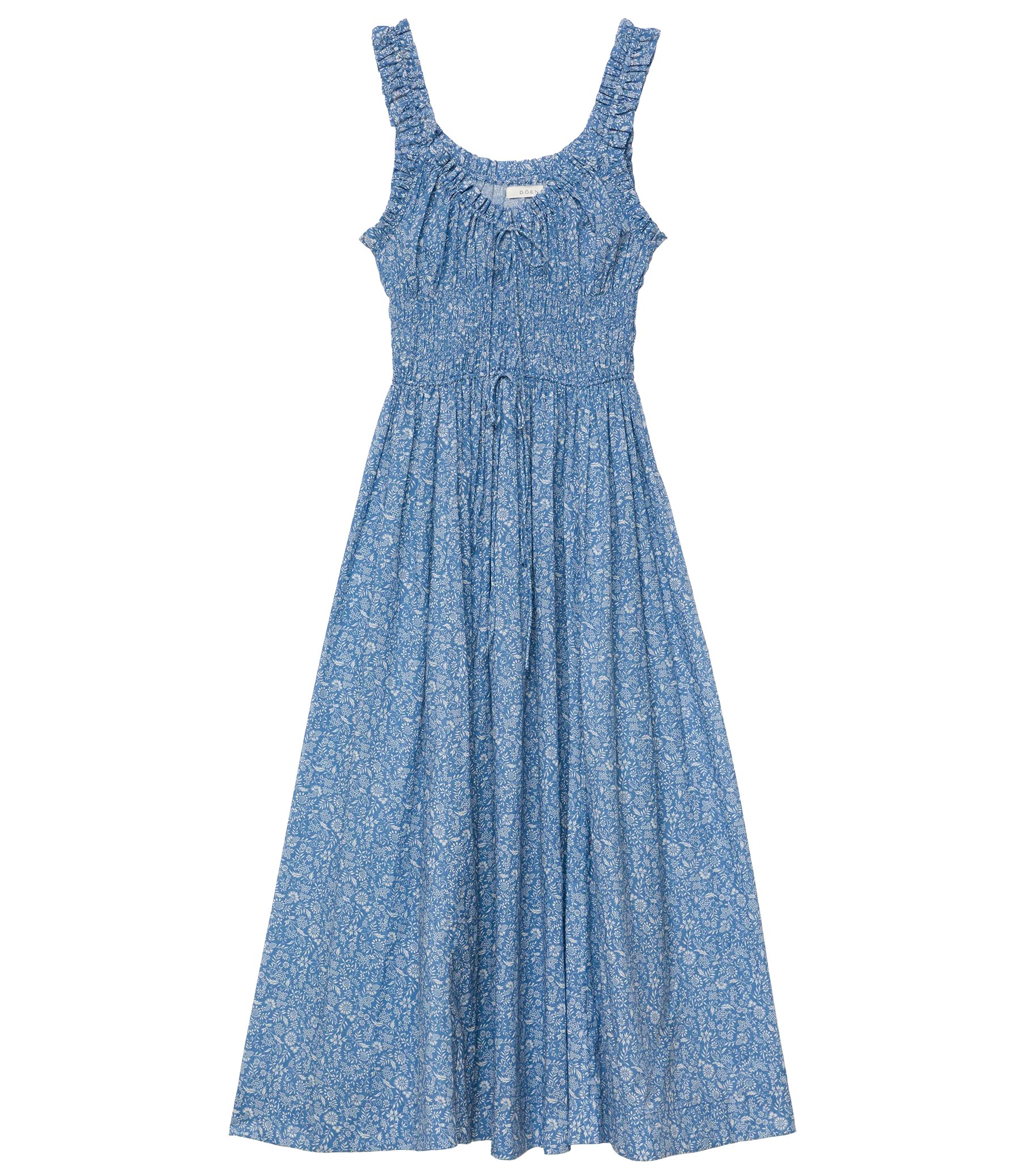 EMMARETTA DRESS -- BLUE GARDEN BLOOM - Image 6