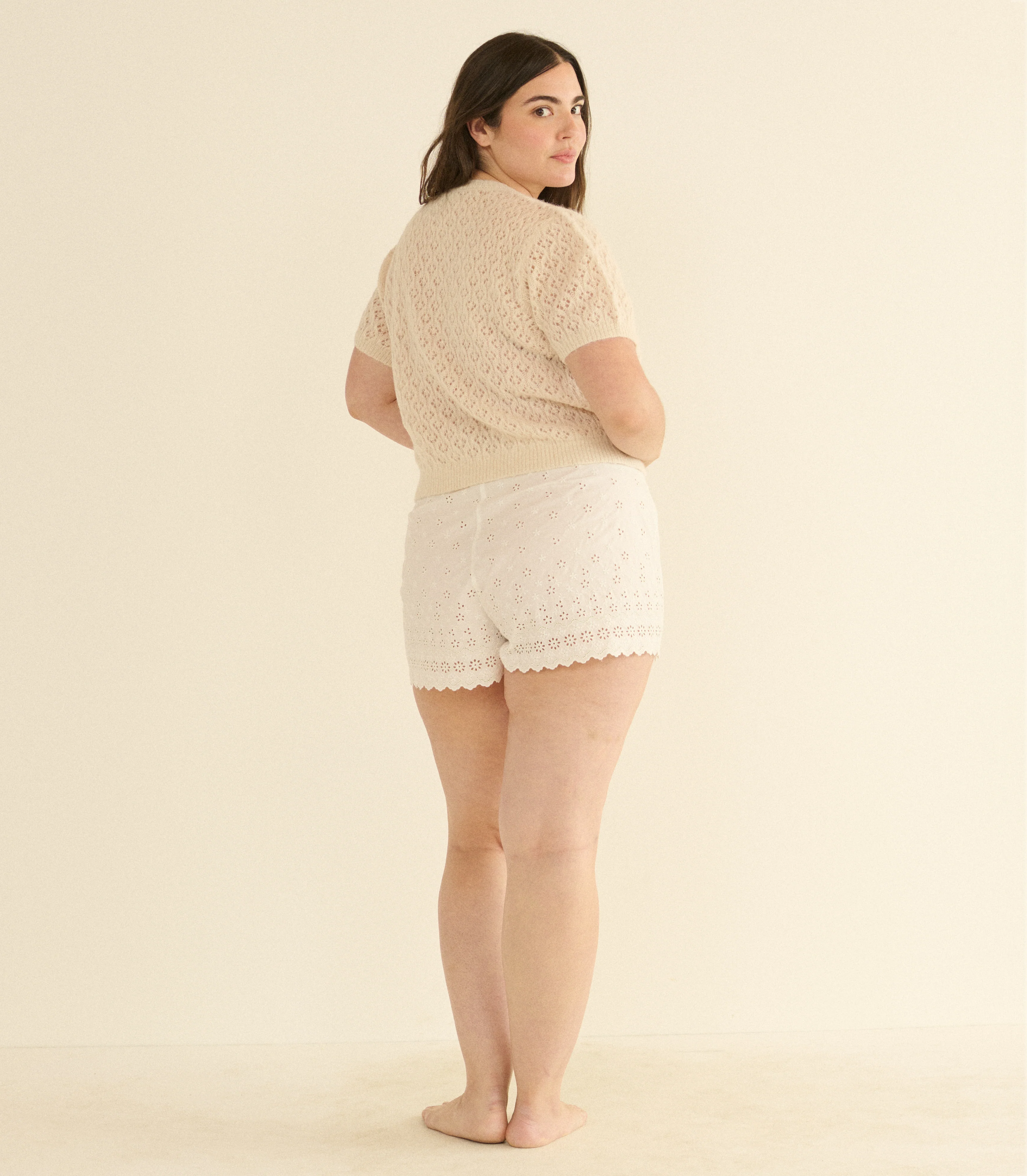 EVELYN CARDIGAN -- HEATHER DOGWOOD - Image 5