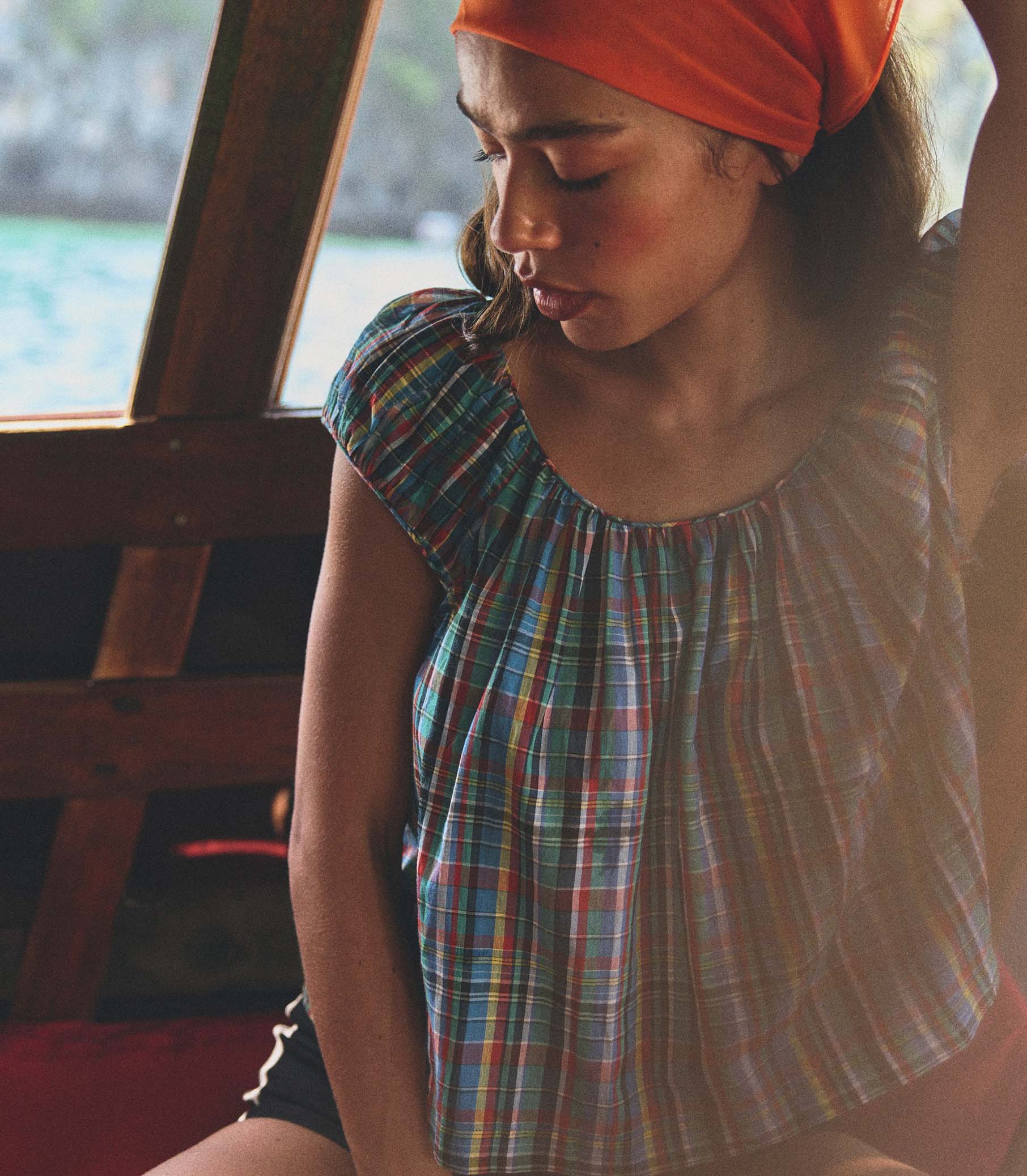 JESSA TOP -- ALDERBROOK PLAID - Image 3