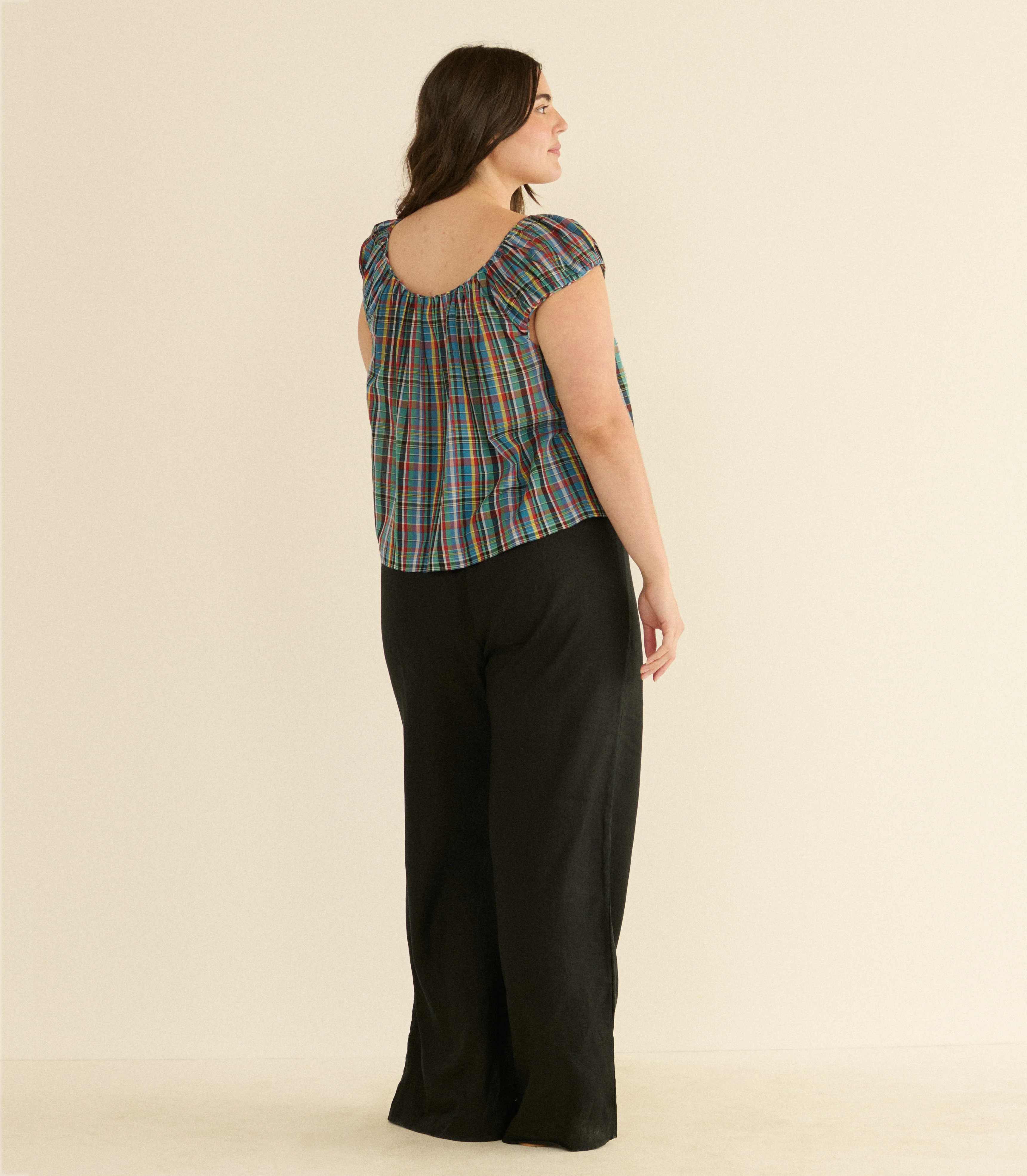 JESSA TOP -- ALDERBROOK PLAID - Image 9