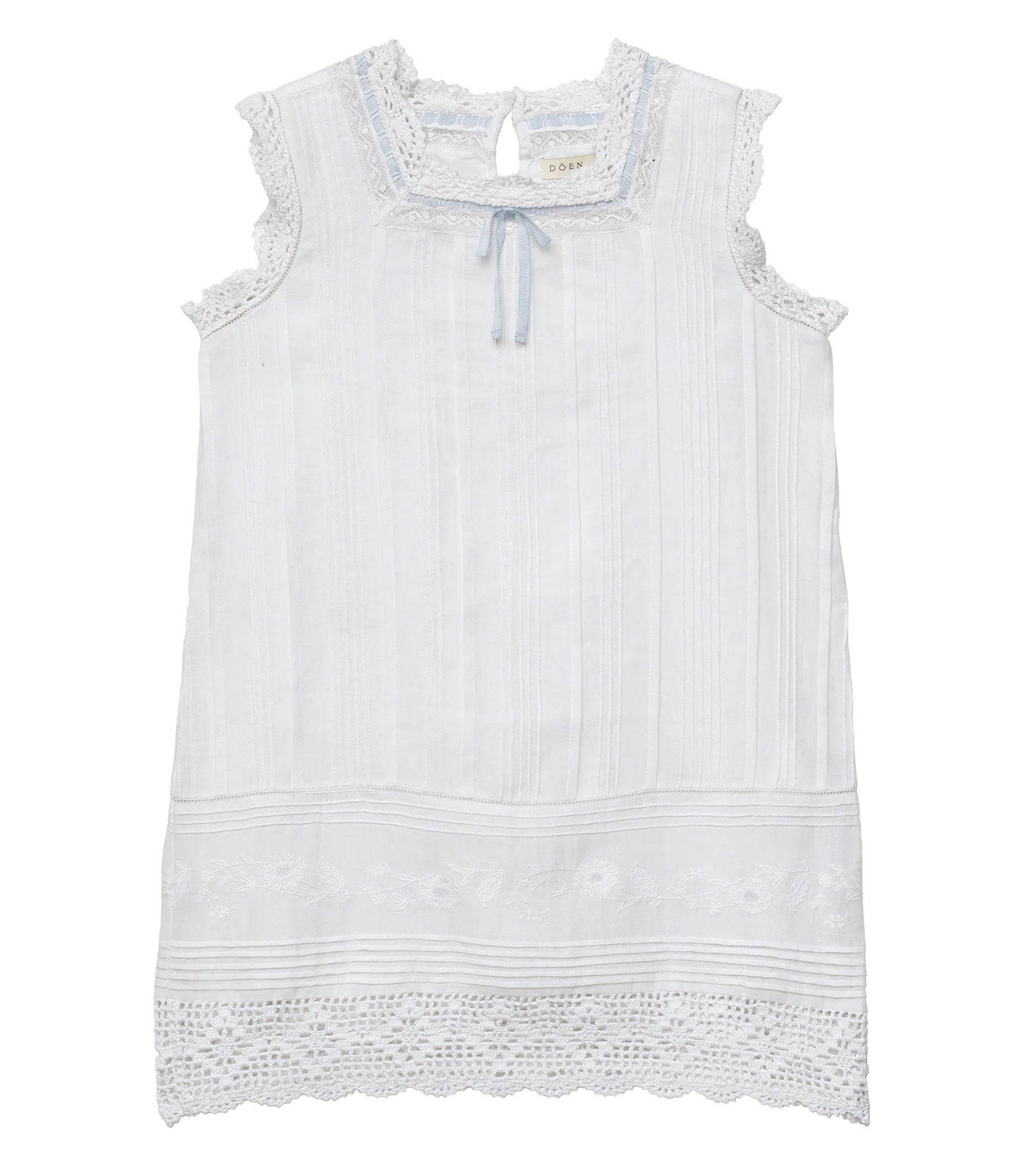 LITTLE HILDE DRESS -- SALT - Image 7