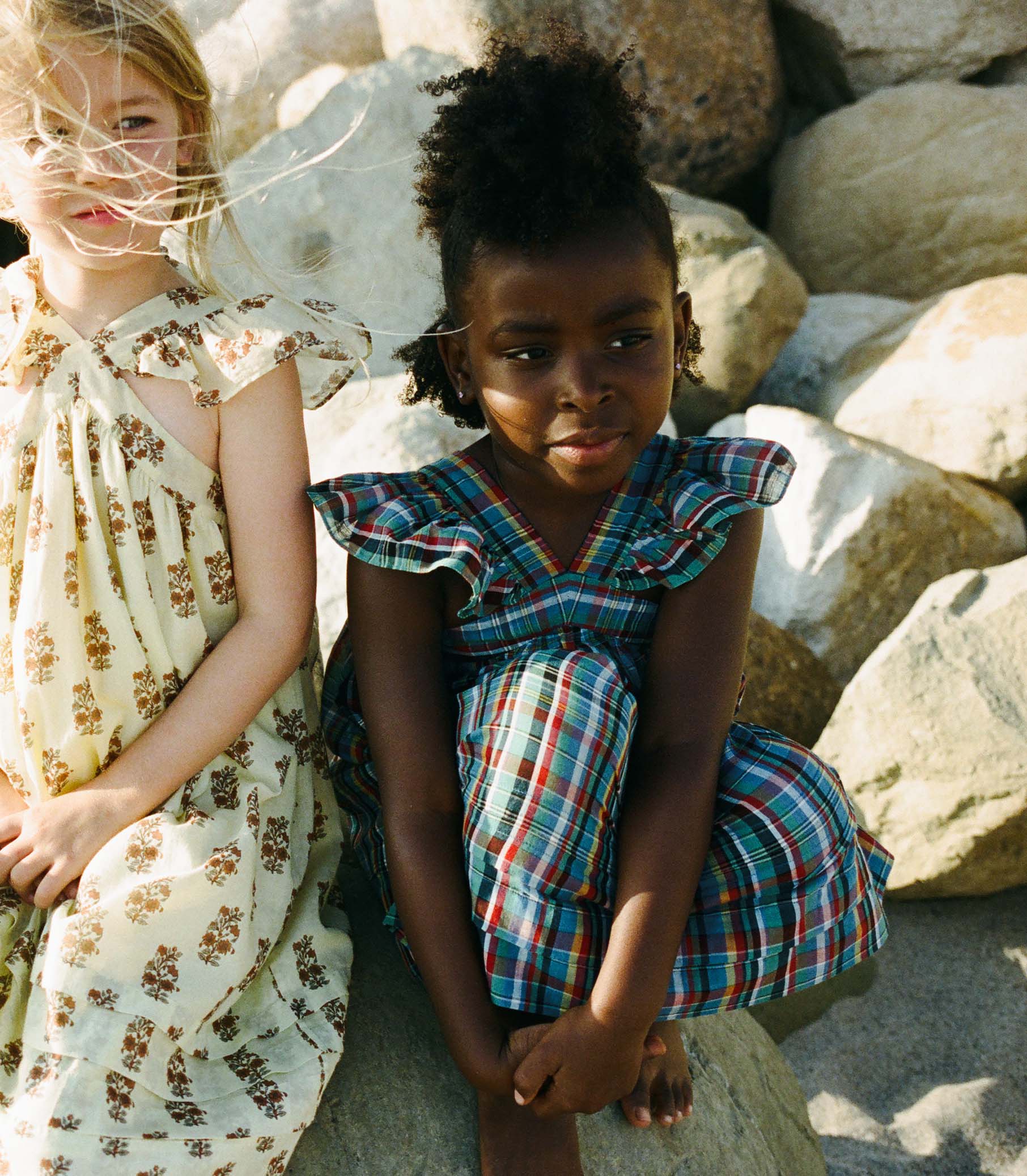 LITTLE NISHA DRESS -- ALDERBROOK PLAID - Image 3
