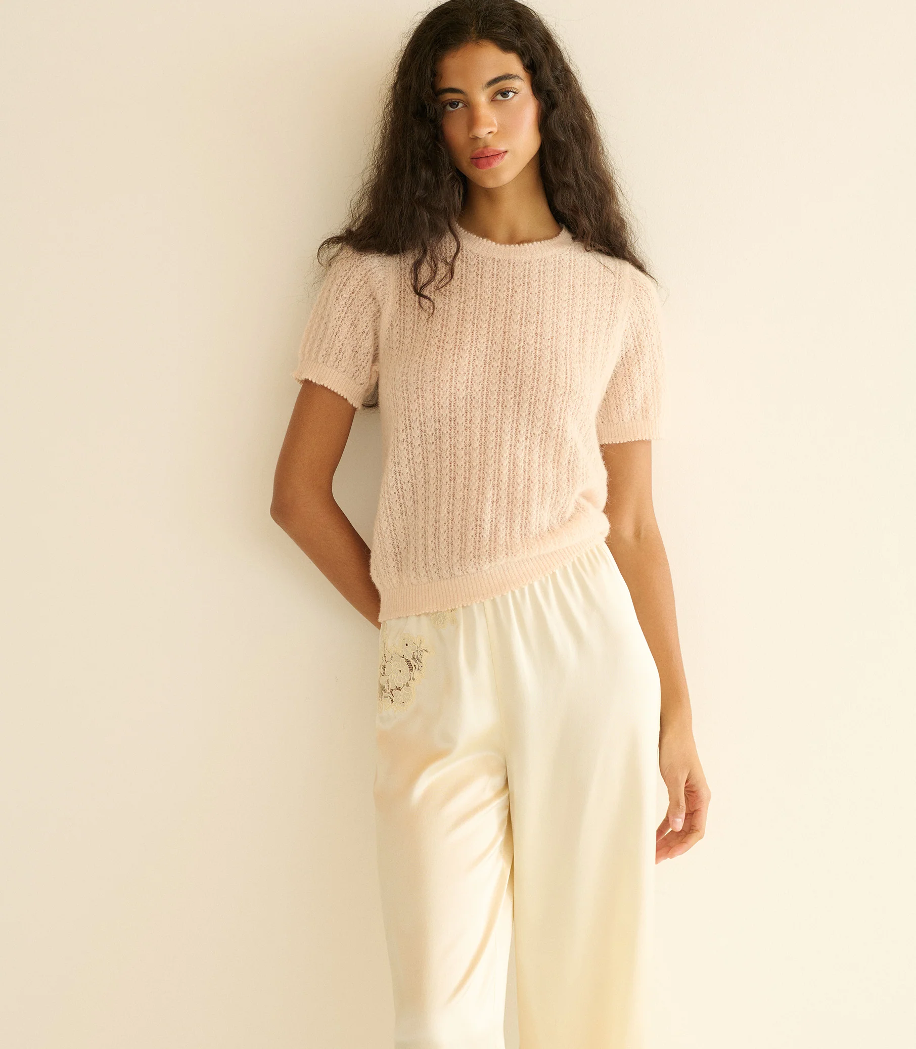 MONICA SWEATER -- PARFAIT