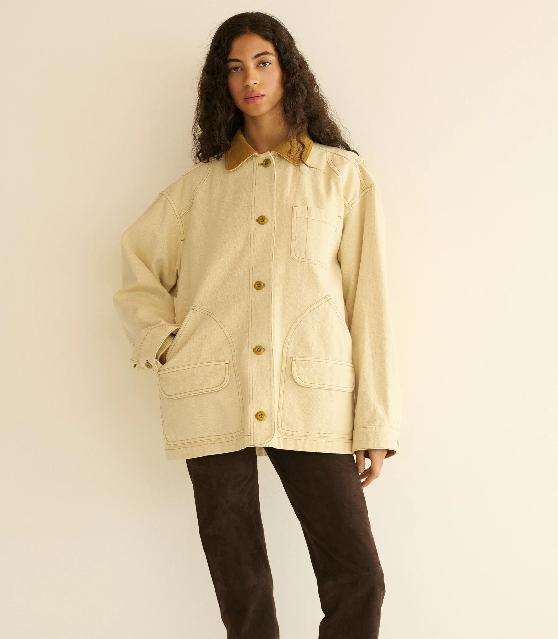 PASCUAL JACKET -- STRAW - Image 3