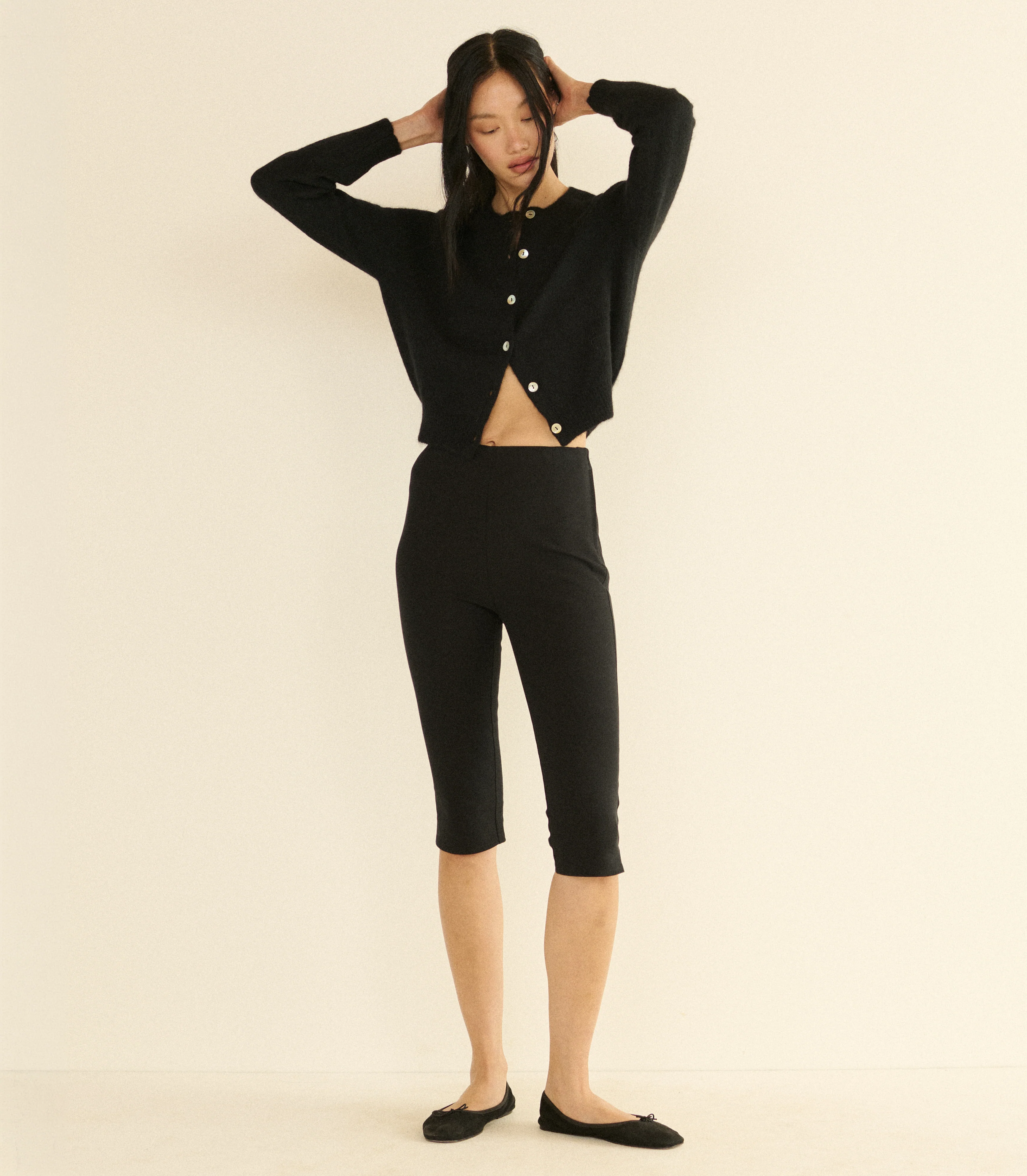 PETRA CARDIGAN -- BLACK - Image 2