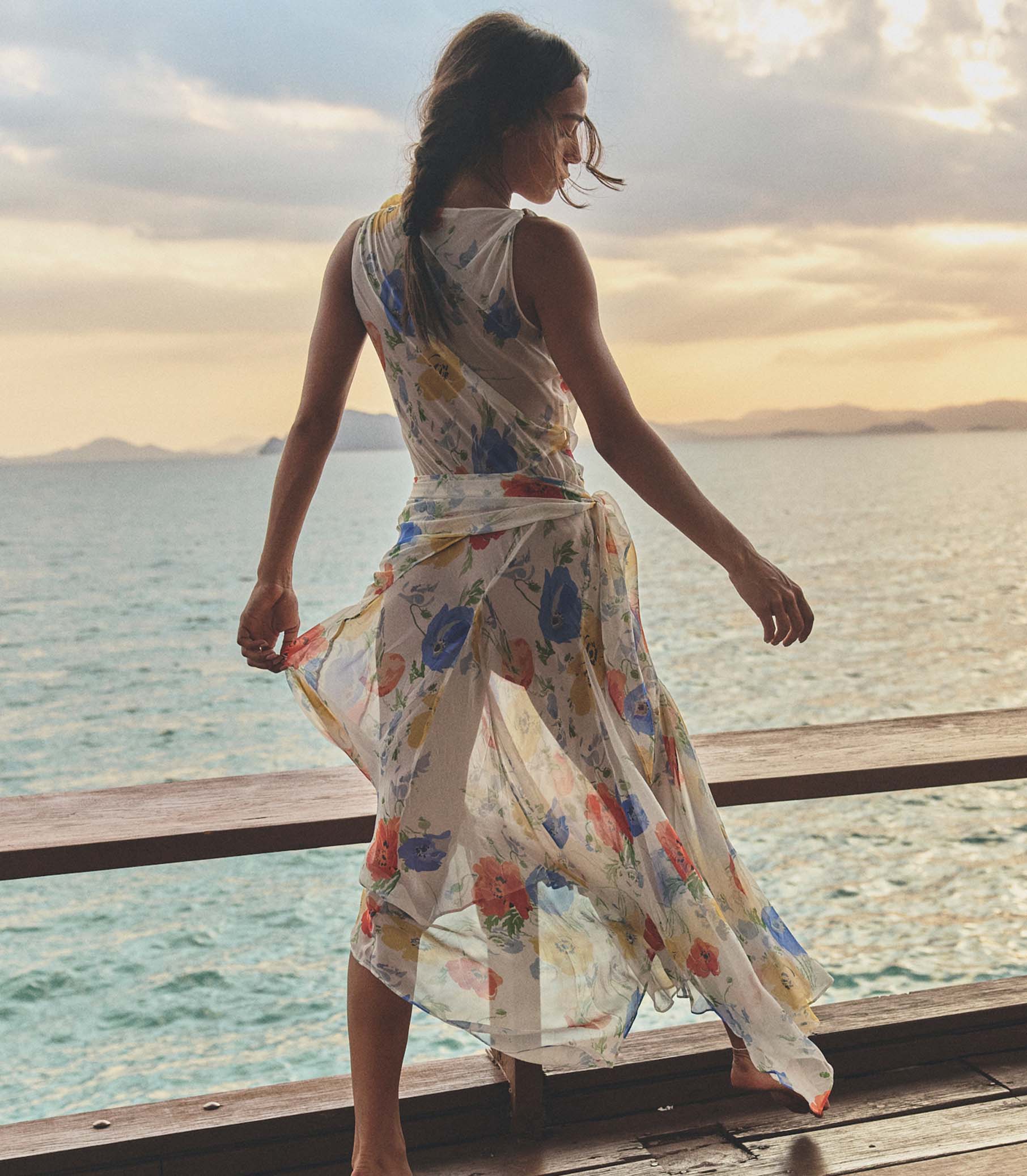ZEPHIRINE DRESS -- ANEMONE GROVE - Image 5